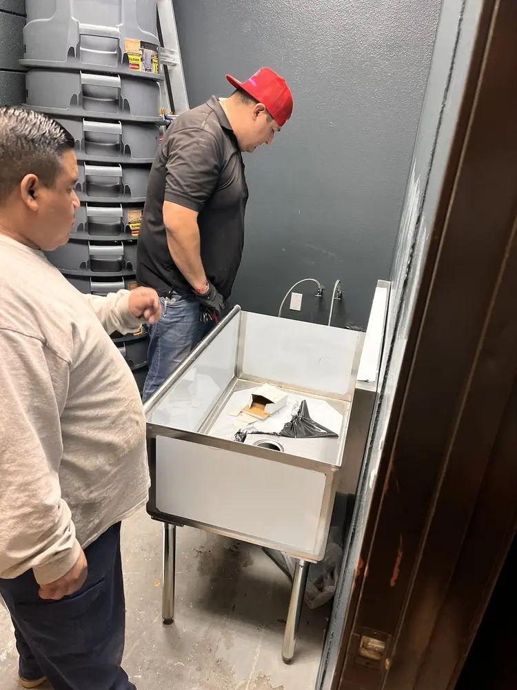 Commercial plumbing and sink installation in Moon Valley